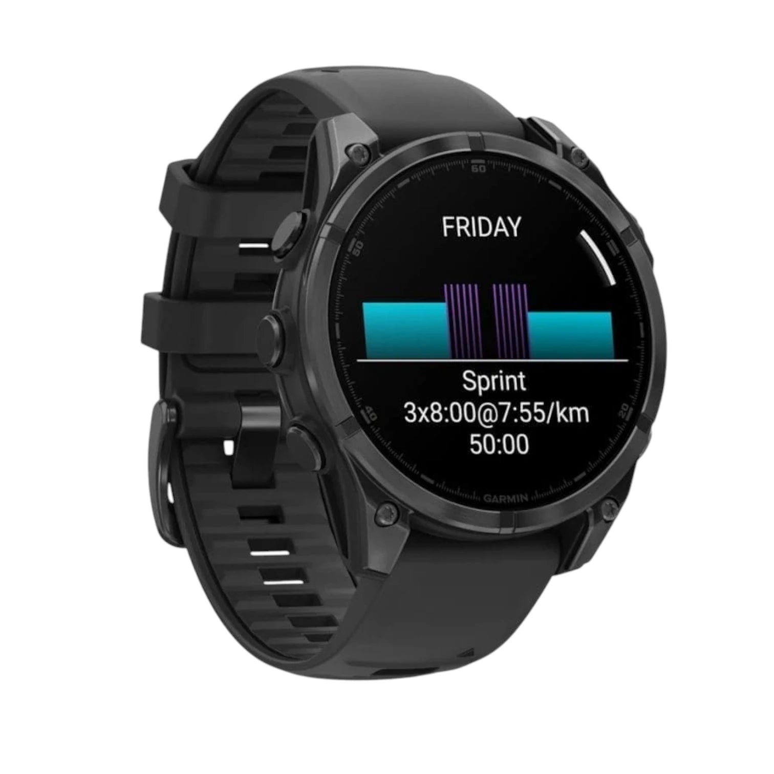 Reloj Garmin Fenix 8 47mm AMOLED Gris-thumbmail-3