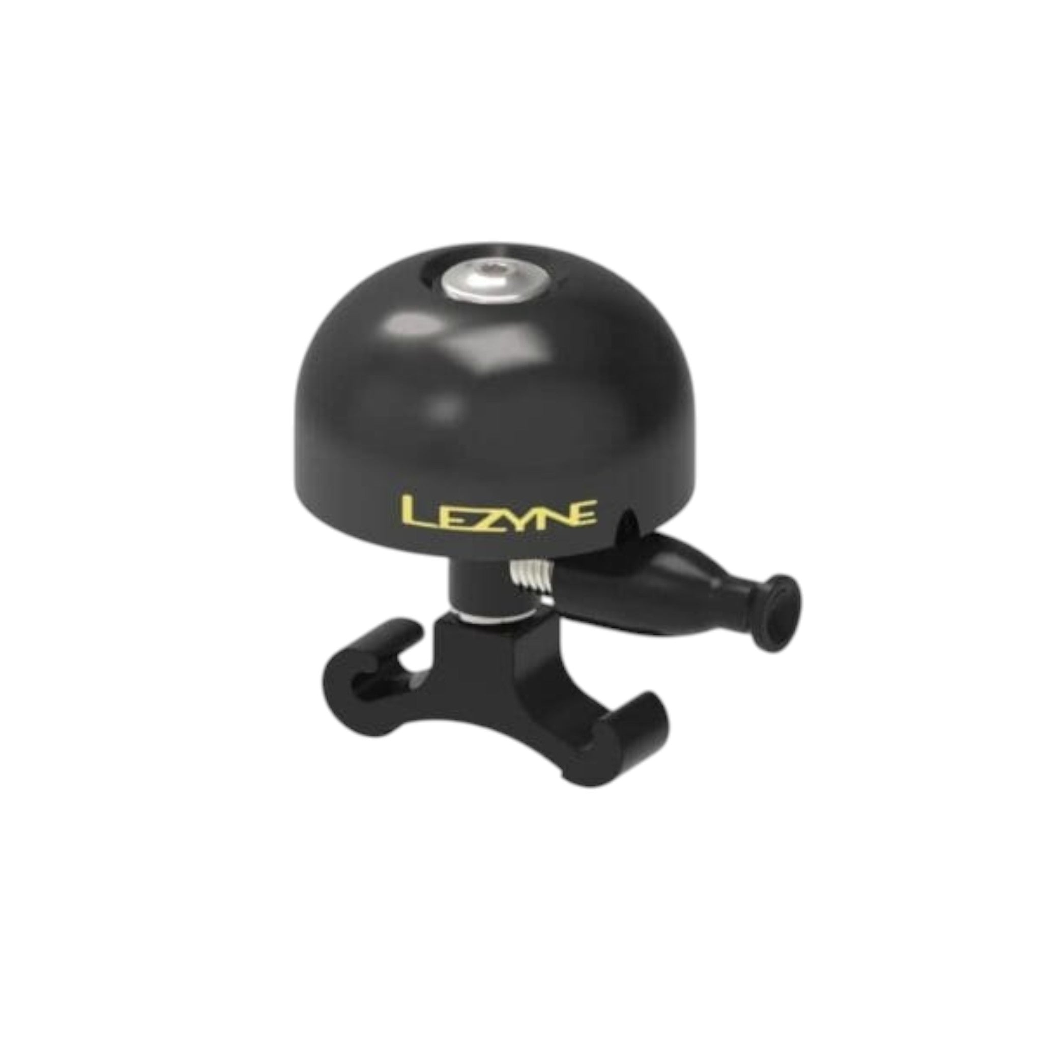 Campana para Bicicleta Lezyne Clásica de Latón Negro Mediana