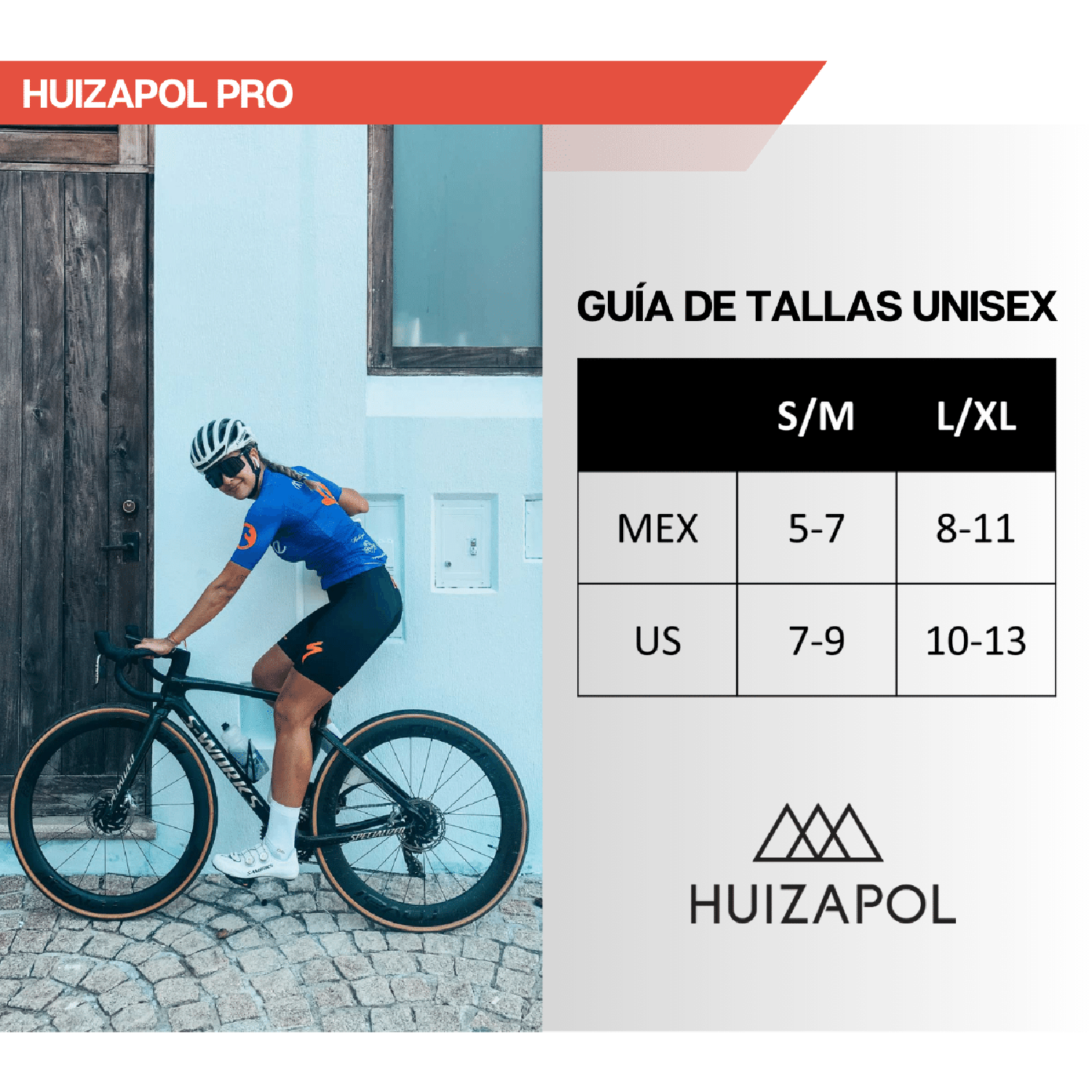 Calcetas deportivas Huizapol Pro Unisex-thumbmail-13