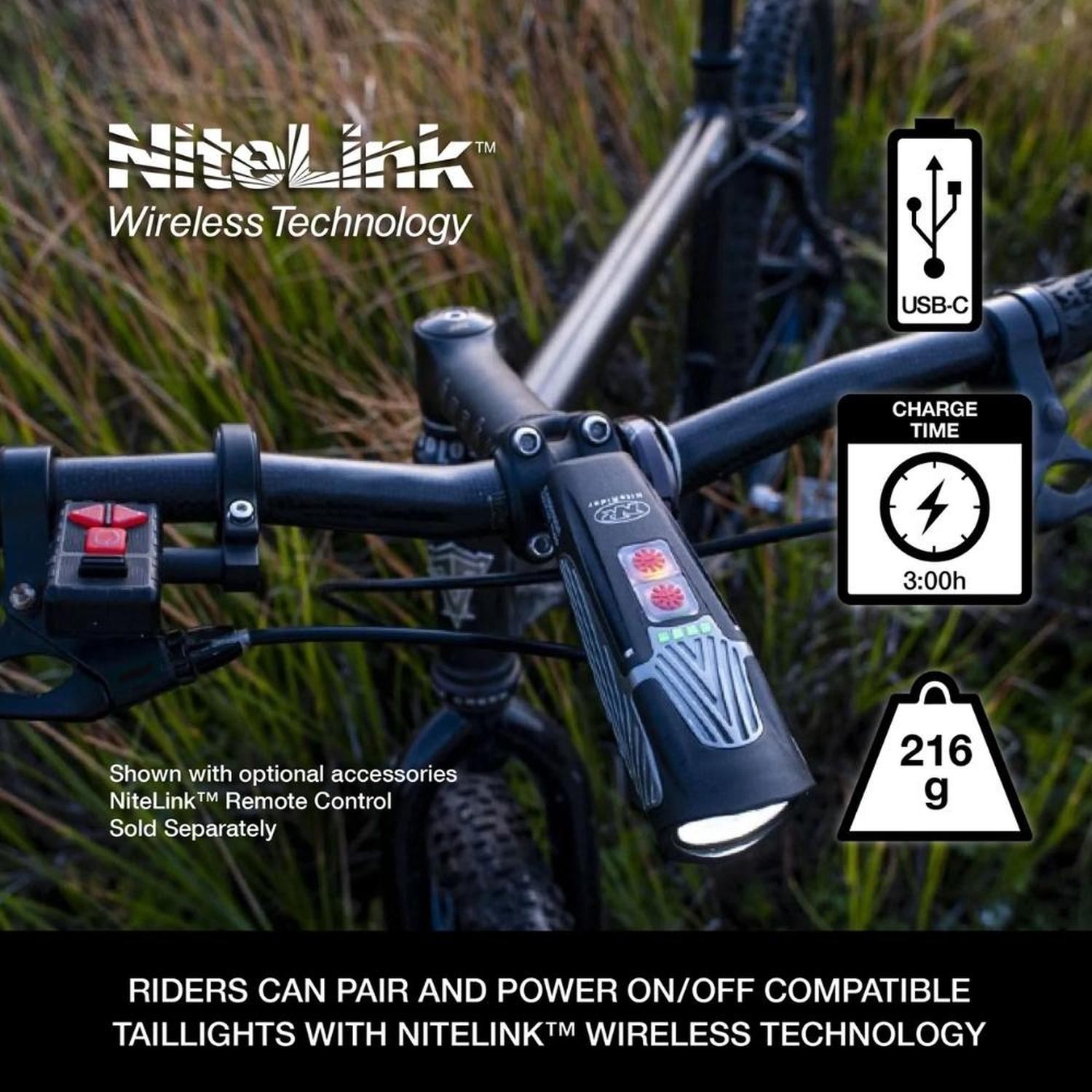 Lámpara Delantera NiteRider Lumina Max 1500 con NiteLink (Bluetooth)-thumbmail-3