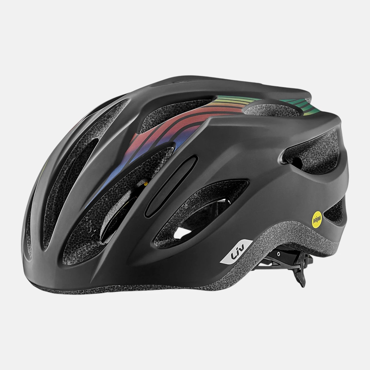 Liv Rev Comp Mips Matte Blk/Red