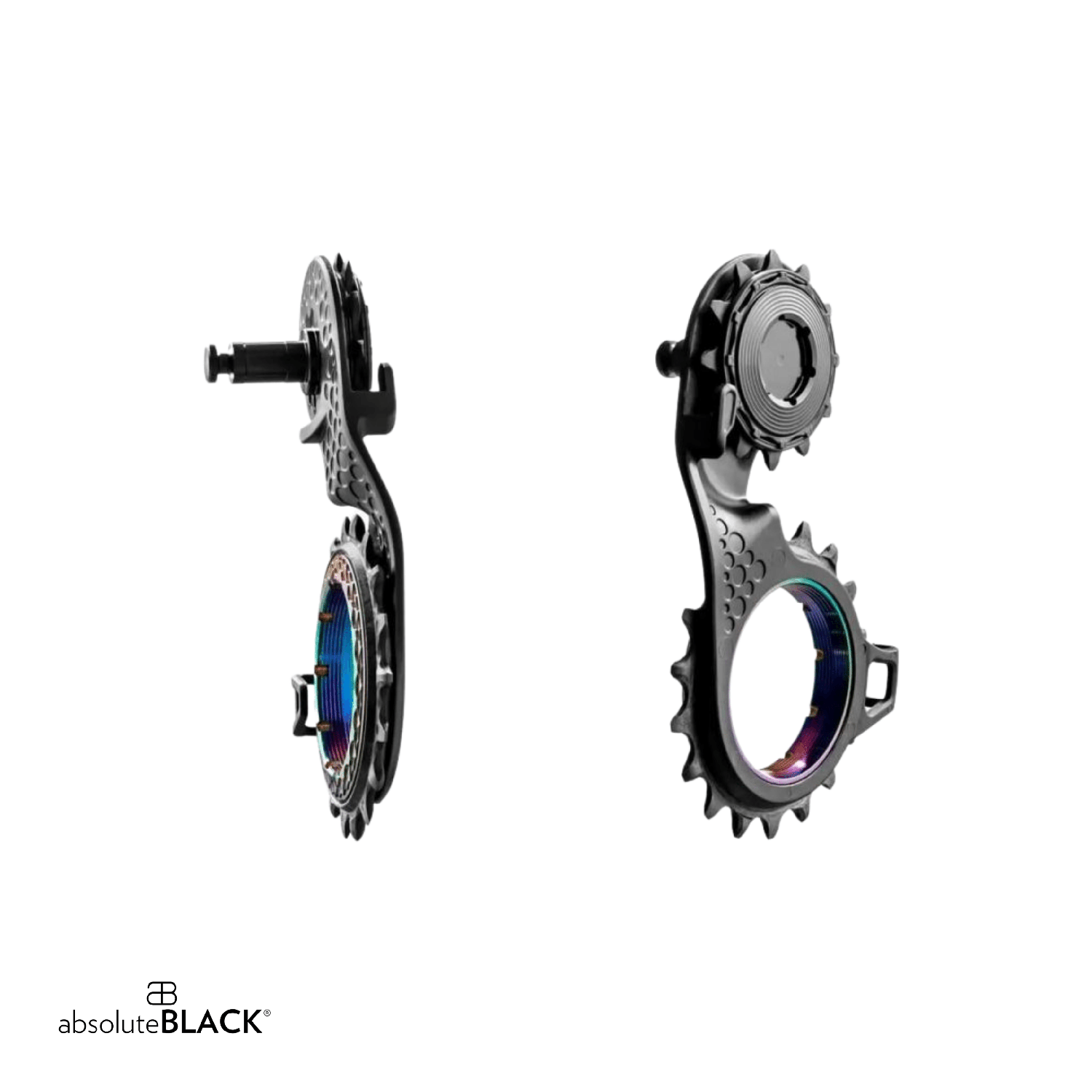 Jaula de Poleas de Cambio Absolute Black para Shimano 9100/8000 (Carbon Ceramic)-thumbmail-5