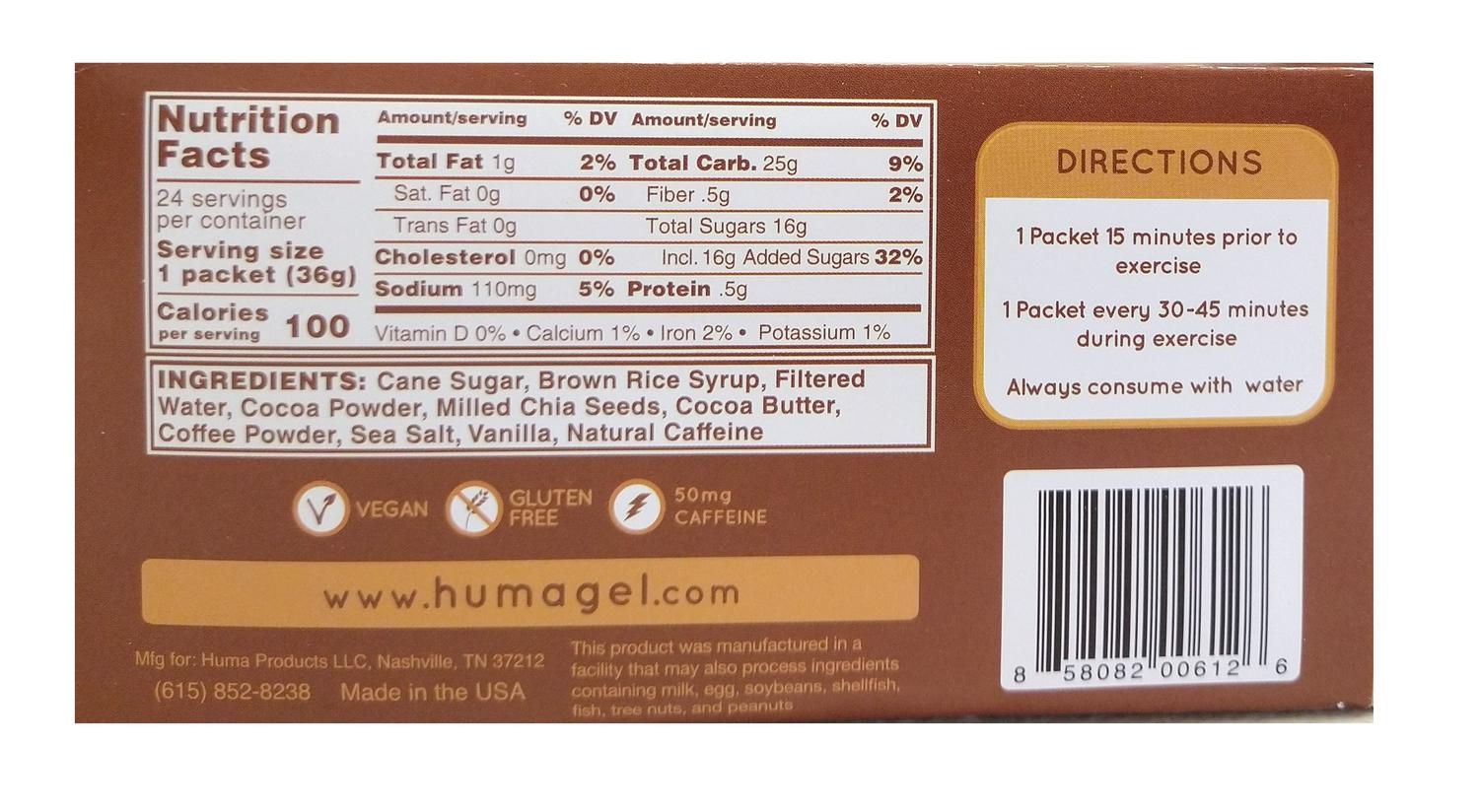 Huma Chia Energy Gel - Café Mocha (Caja de 24 pz)-thumbmail-3