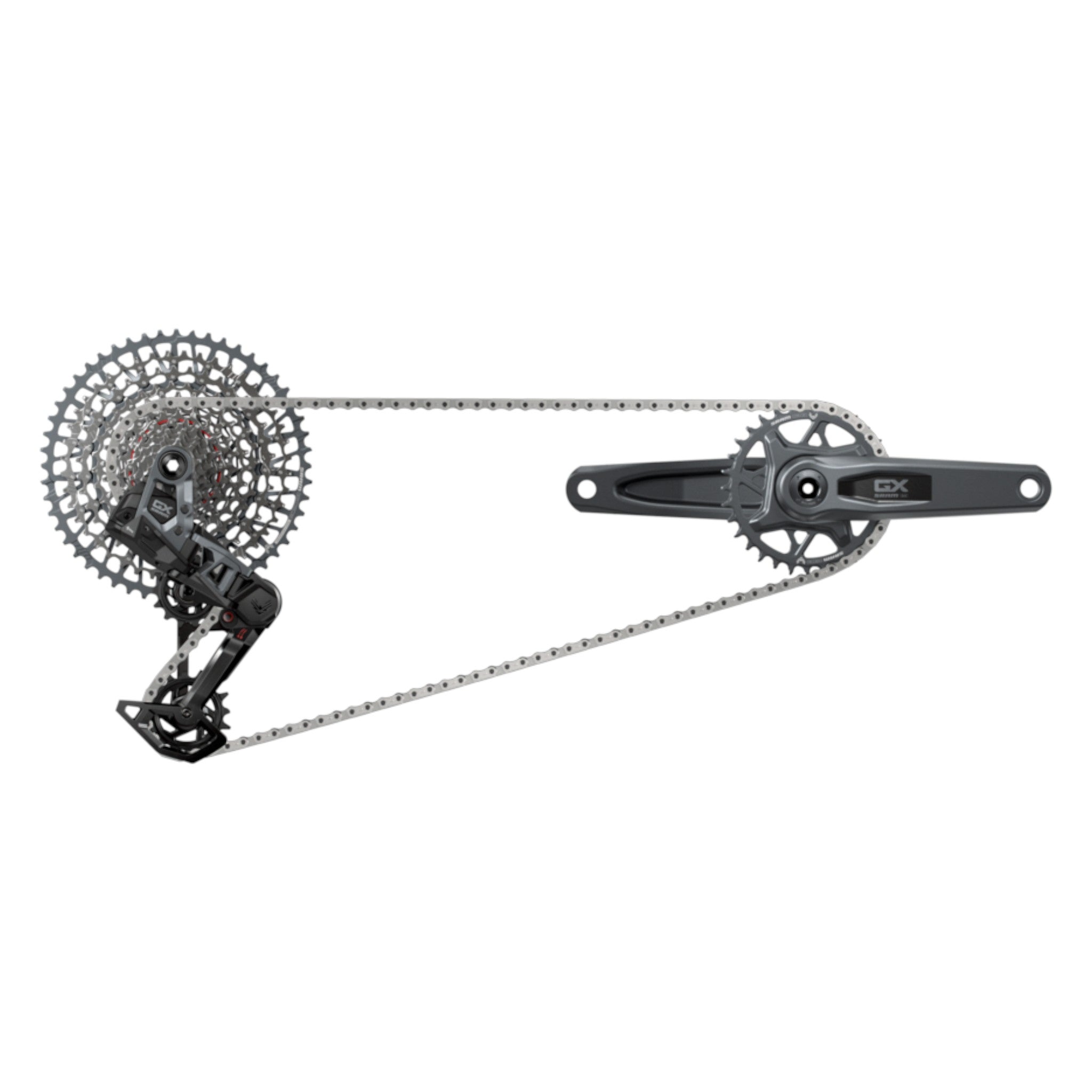 Grupo SRAM GX Eagle Transmission AXS 170mm 32T 10-52T T-Type