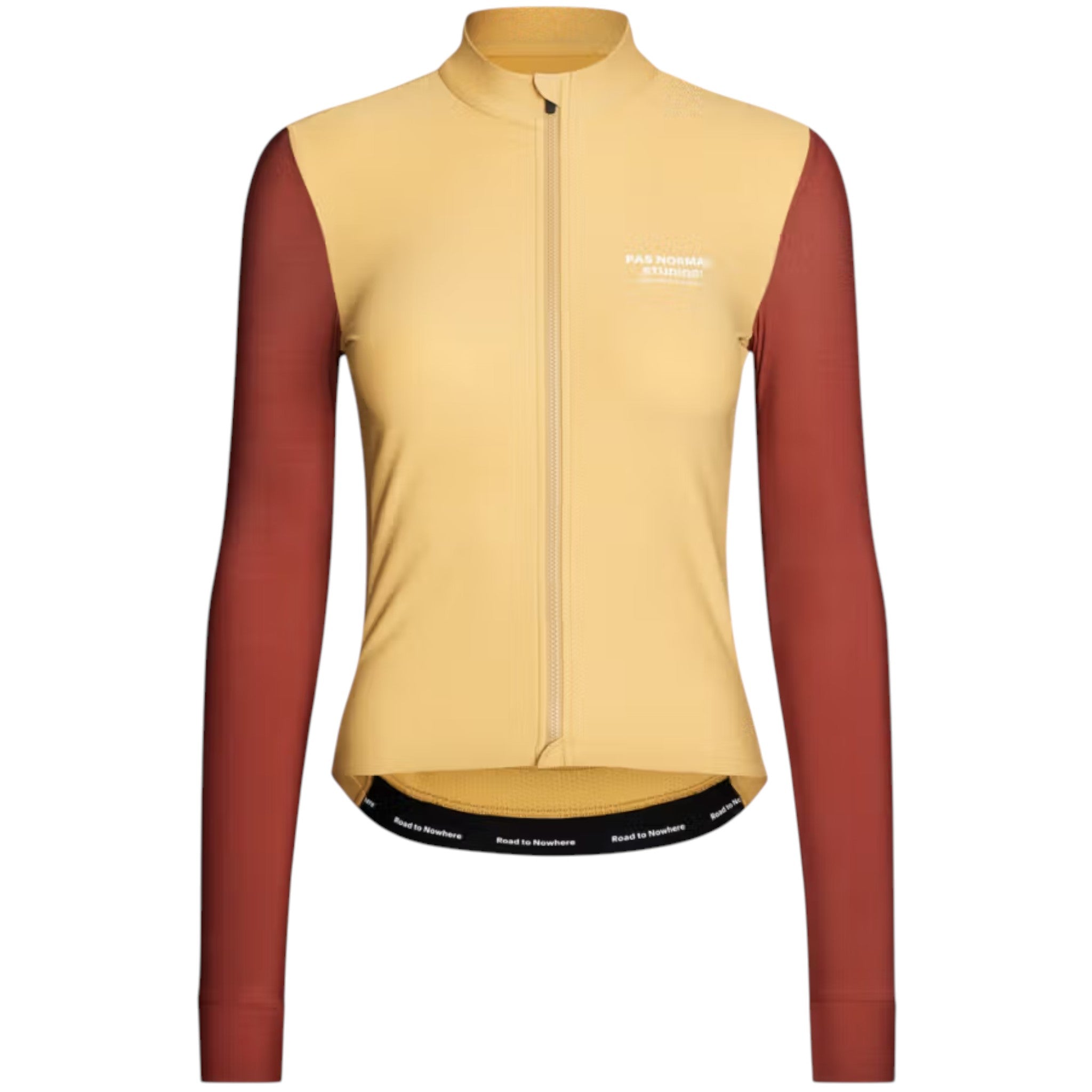 Jersey Manga Larga Pas Normal Studios Mechanism de Dama para Ciclismo