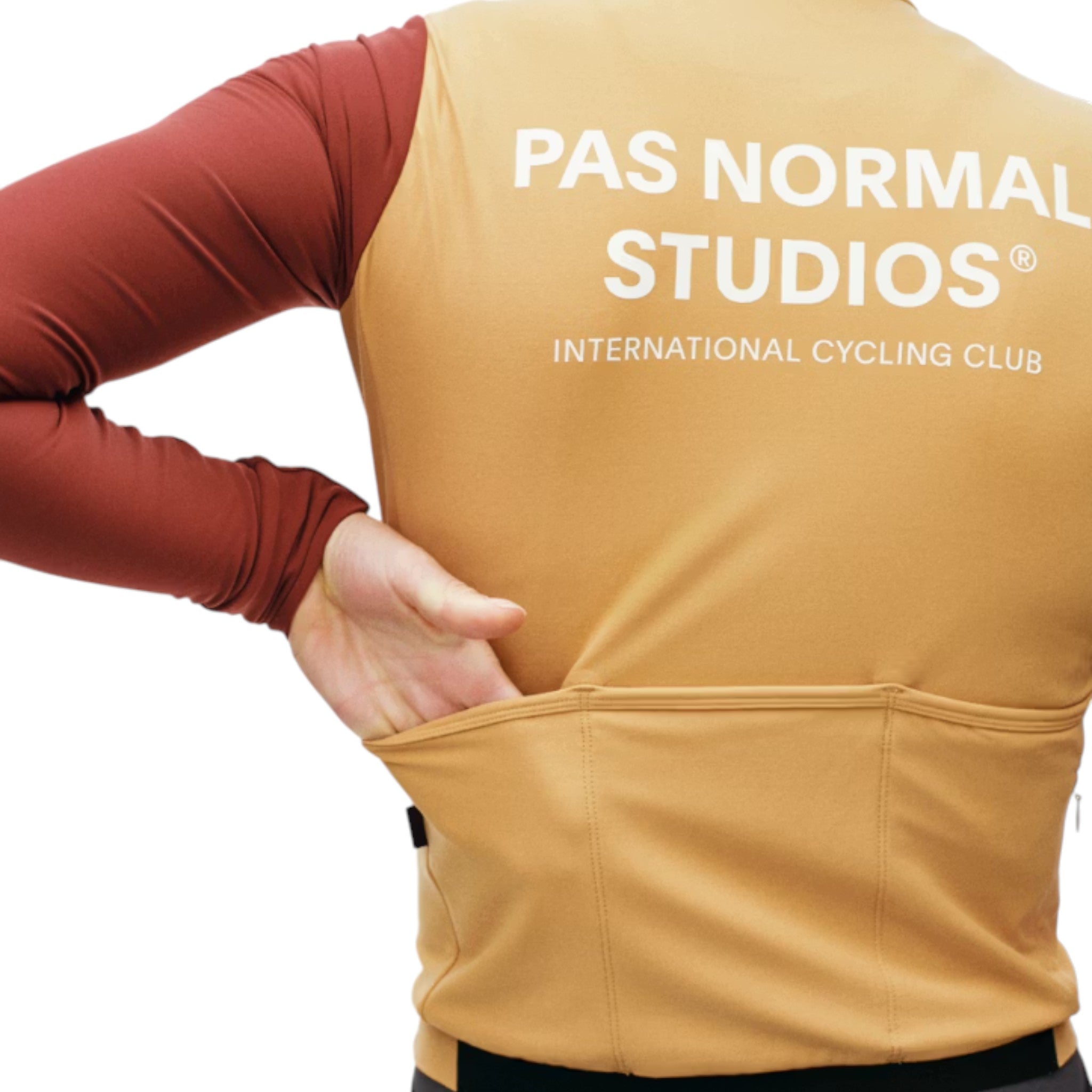Jersey Manga Larga Pas Normal Studios Mechanism de Dama para Ciclismo-thumbmail-3