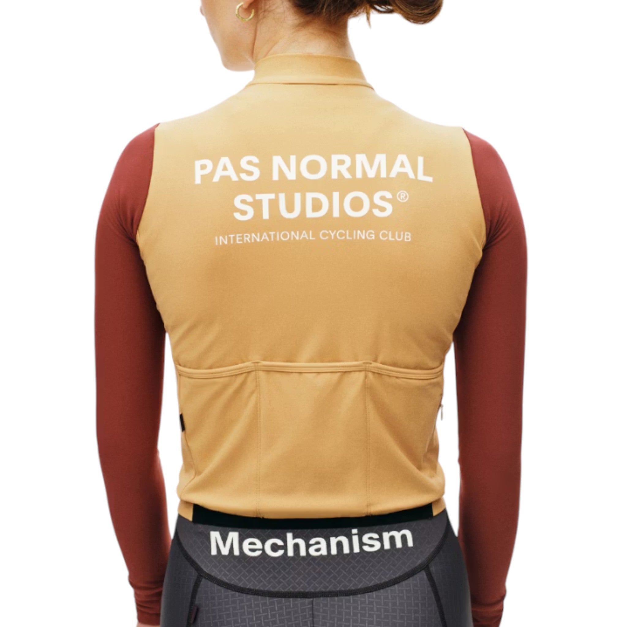 Jersey Manga Larga Pas Normal Studios Mechanism de Dama para Ciclismo-thumbmail-4