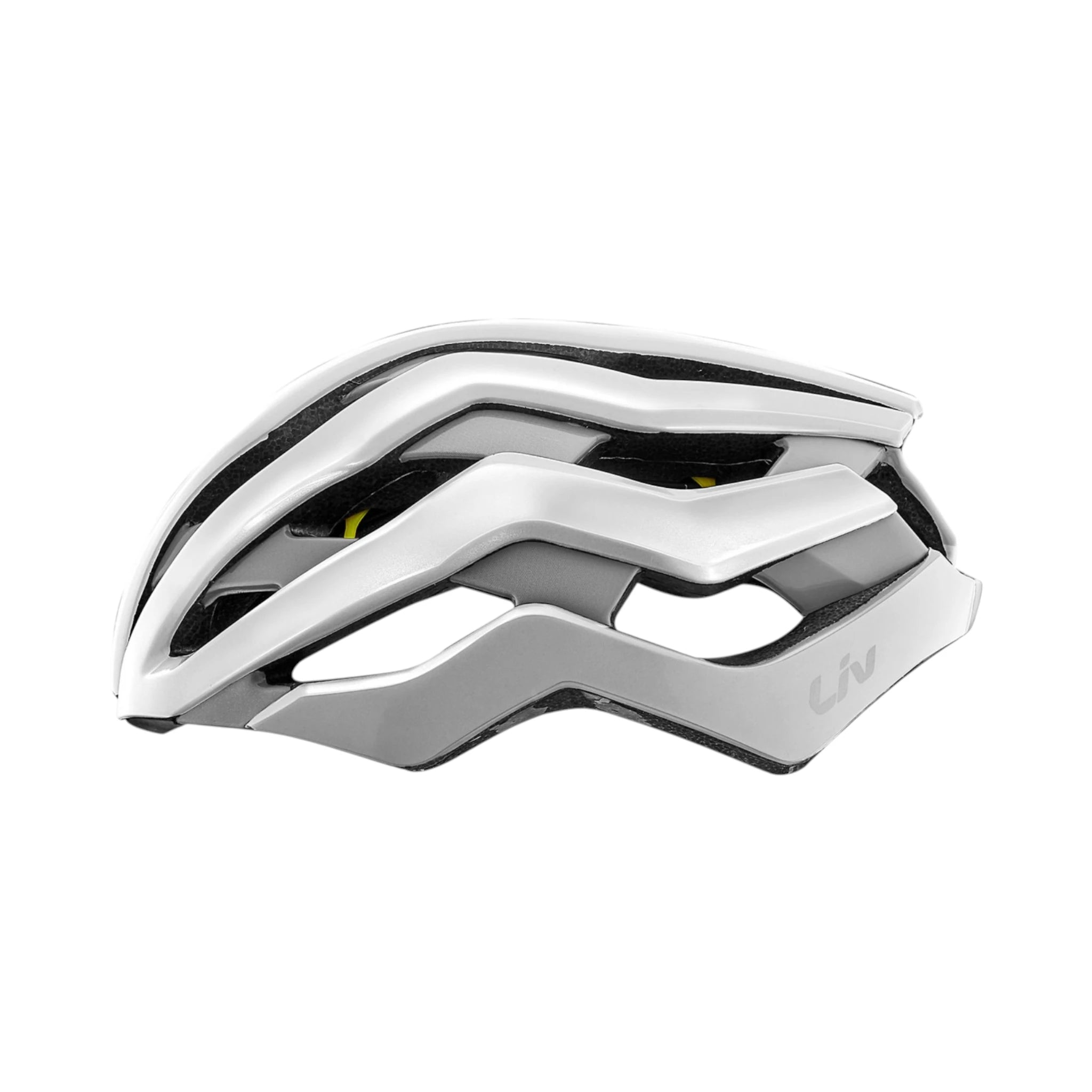 Casco Liv Rev Pro Mips Gloss Metallic White-thumbmail-3