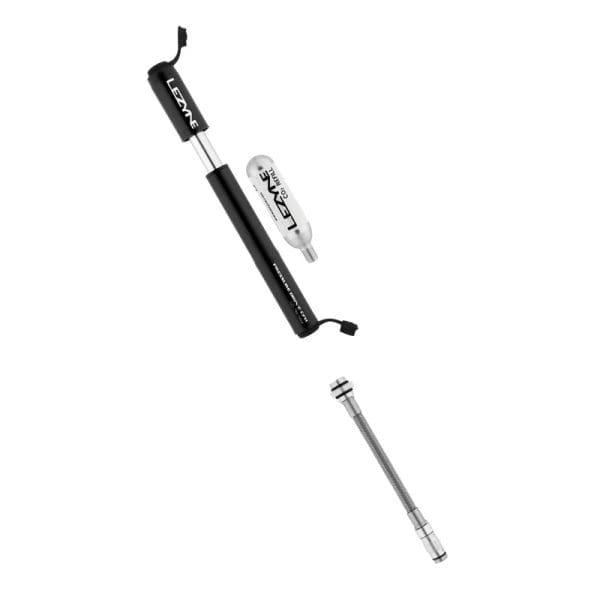 Bomba Lezyne Pressure Drive CFH V2 funciona con CO2 (Manual + CO?)
