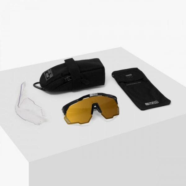 Lentes Scicon Aerowing Negro Rojo con protección UVA/UVB Fotocromático-thumbmail-6