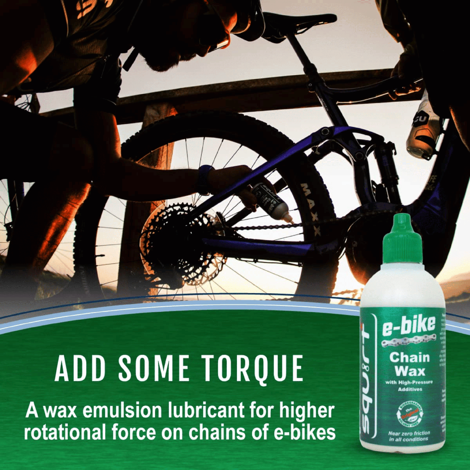 Lubricante para Cadena de Biclcieta Squirt E-Bike (120 ml)-thumbmail-3