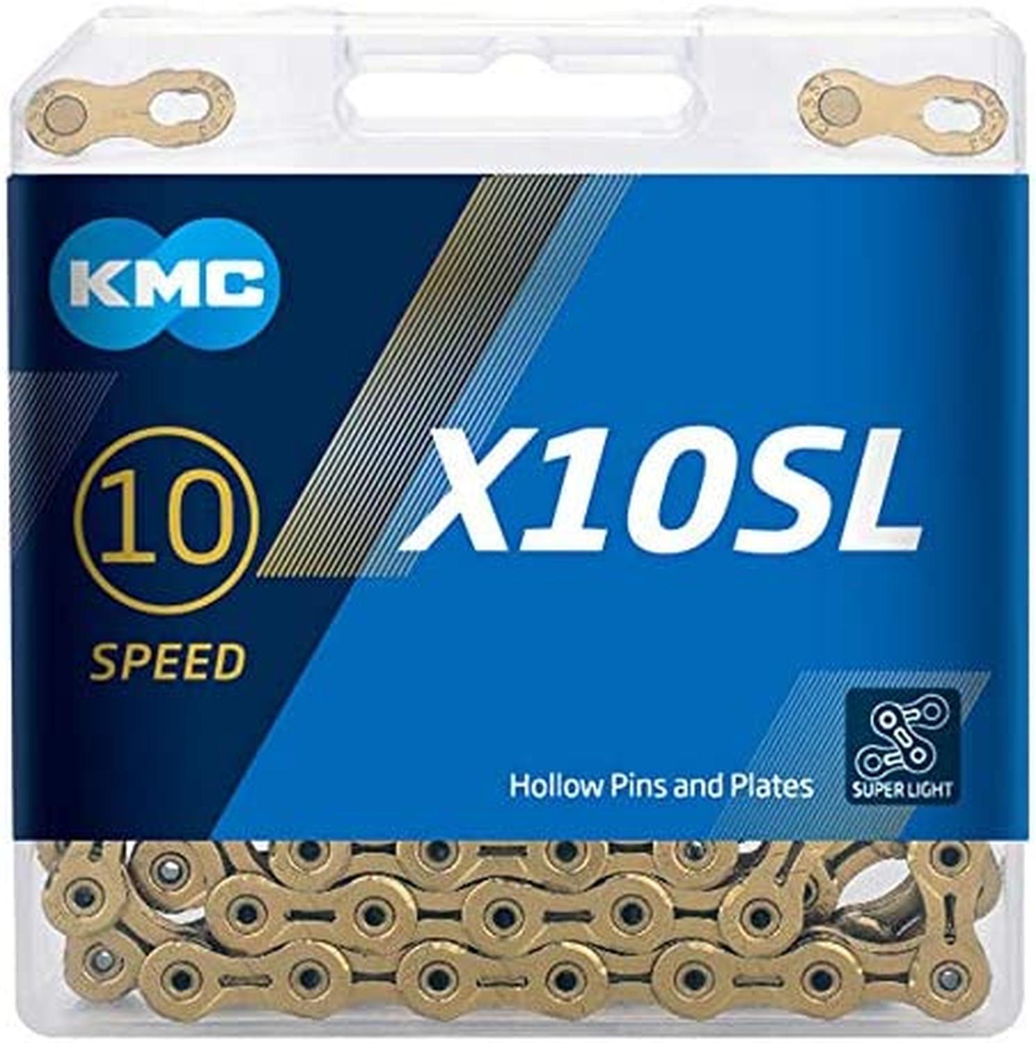 Cadena KMC X10SL (10 velocidades) 116E