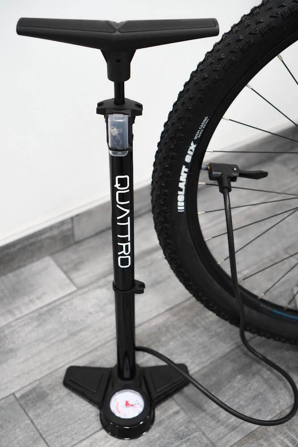 Bomba De Aire Para Bicicleta Quattro Sport Atlas 200 Psi-thumbmail-4