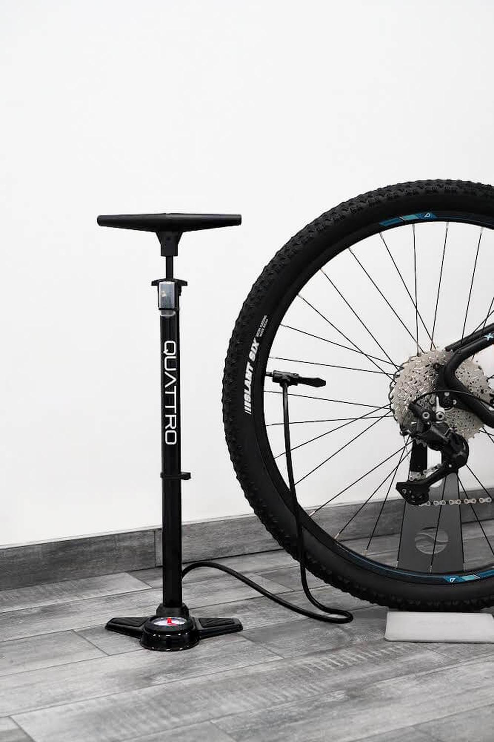 Bomba De Aire Para Bicicleta Quattro Sport Atlas 200 Psi-thumbmail-7