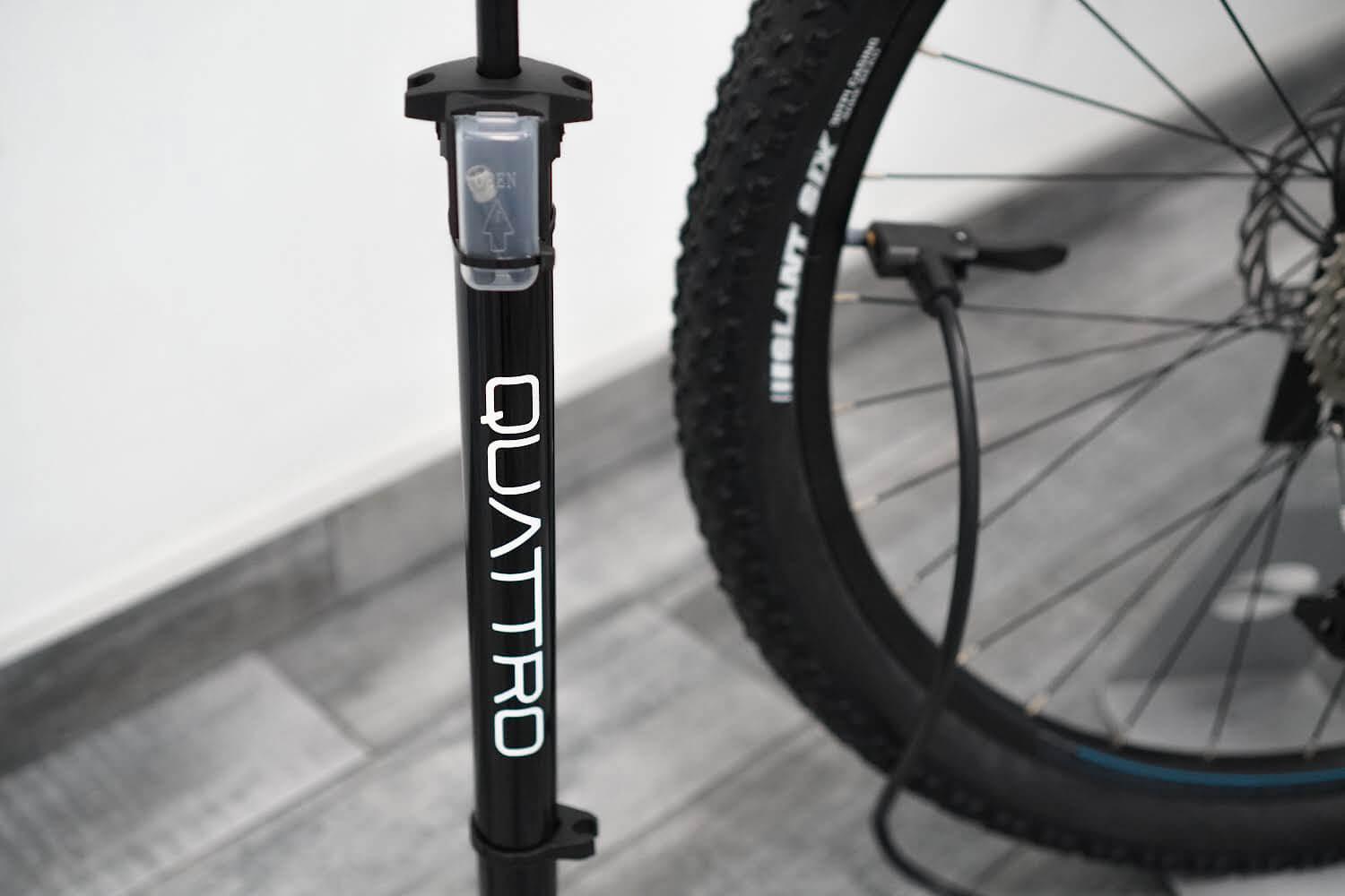Bomba De Aire Para Bicicleta Quattro Sport Atlas 200 Psi-thumbmail-5
