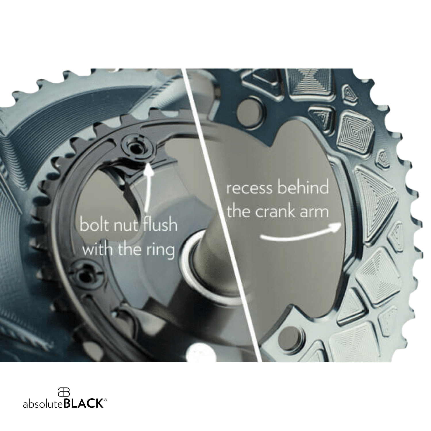 Plato AbsoluteBlack Oval 110/4BCD - Velo Store Mx